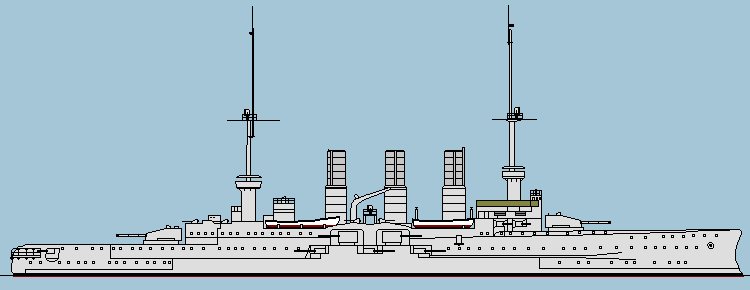 Profile drawing of Friedrich Carl