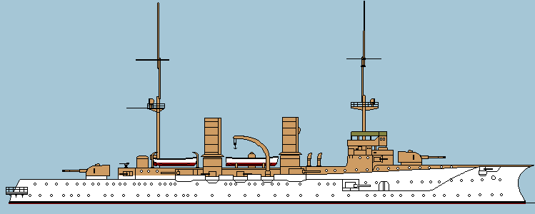 Profile drawing of Herta