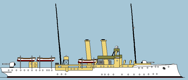 Profile drawing of Jaguar