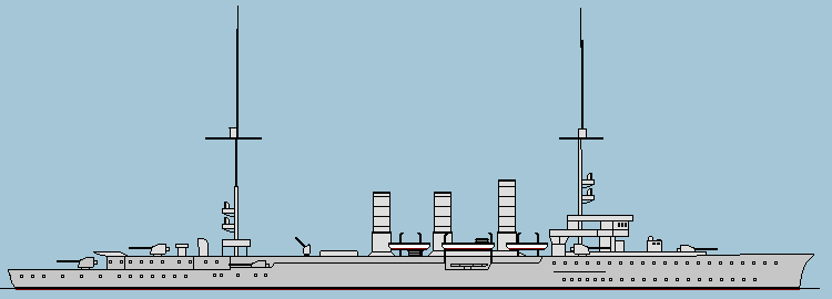 Profile drawing of Karlsruhe II