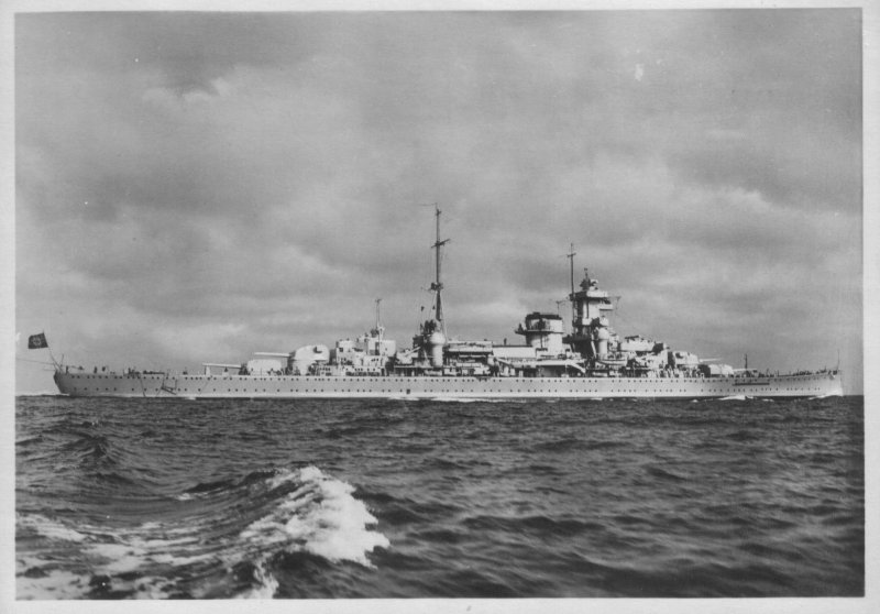 Admiral Hipper (unknown postcard) Collection O. van Hoften